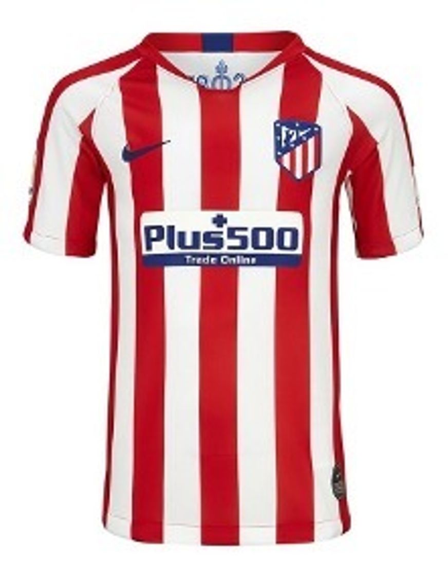 Fitness Nike Atlético de Madrid 2019/2020 Camiseta, Hombre, Rojo/Blanco