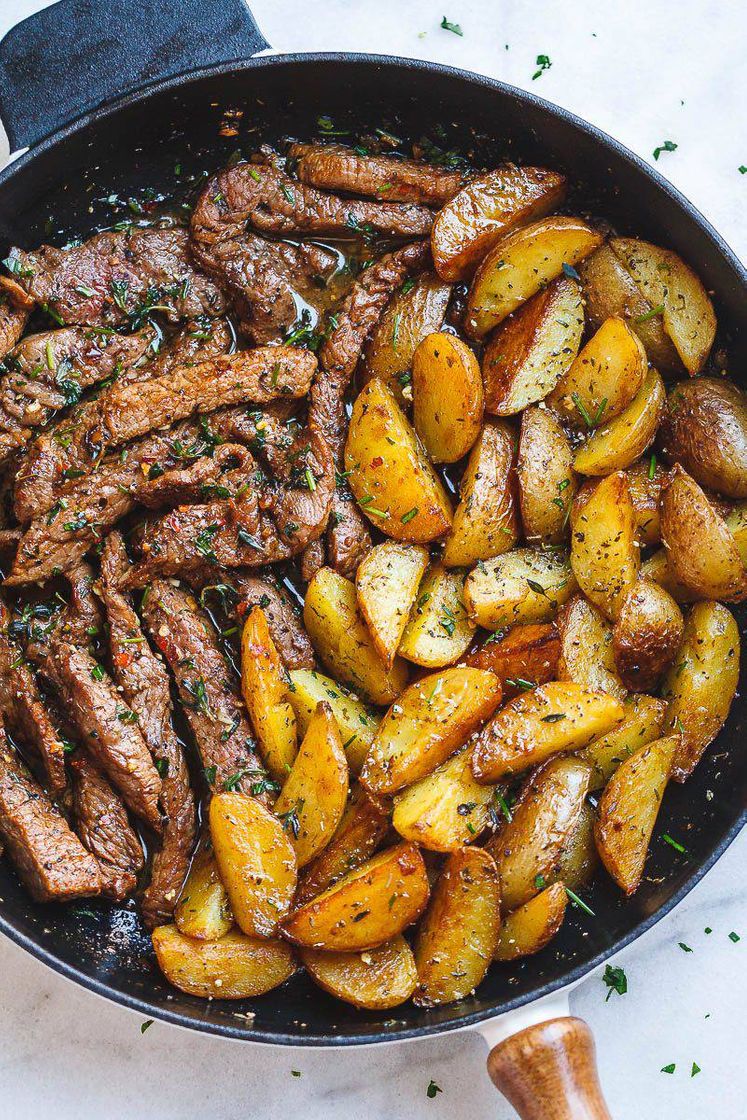 Social carne com batata 