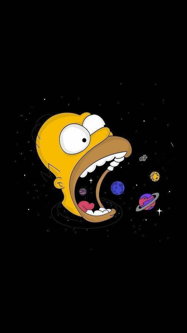 Social wallpaper Homer 