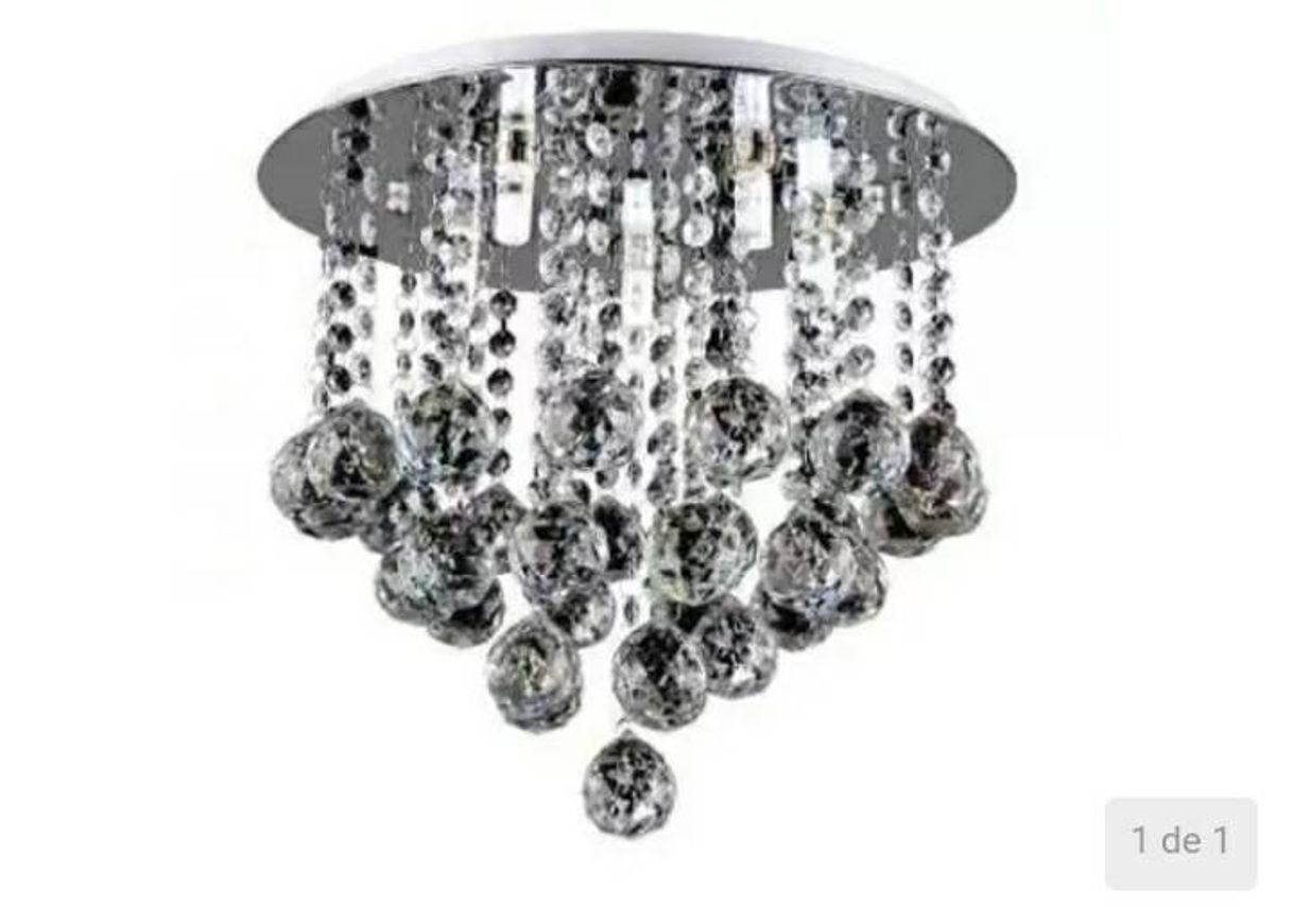 Moda Lustre pendente cristal