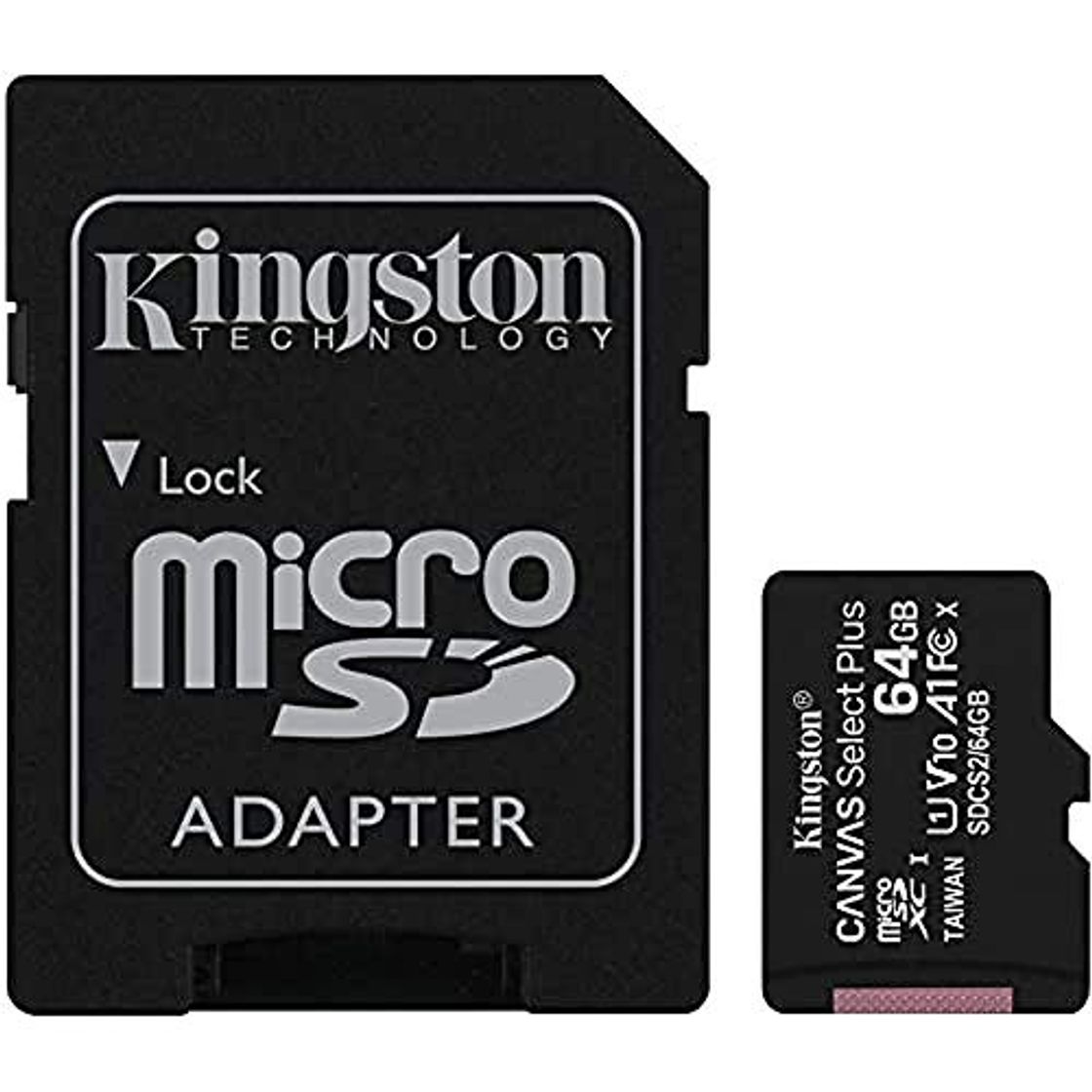 Productos Kingston Canvas Select Plus Tarjeta microSD, SDCS2