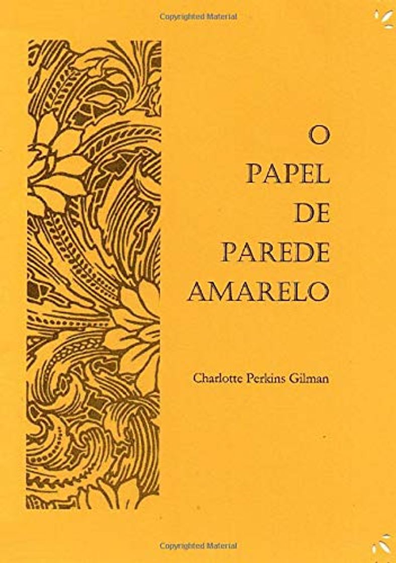 Book O papel de parede amarelo