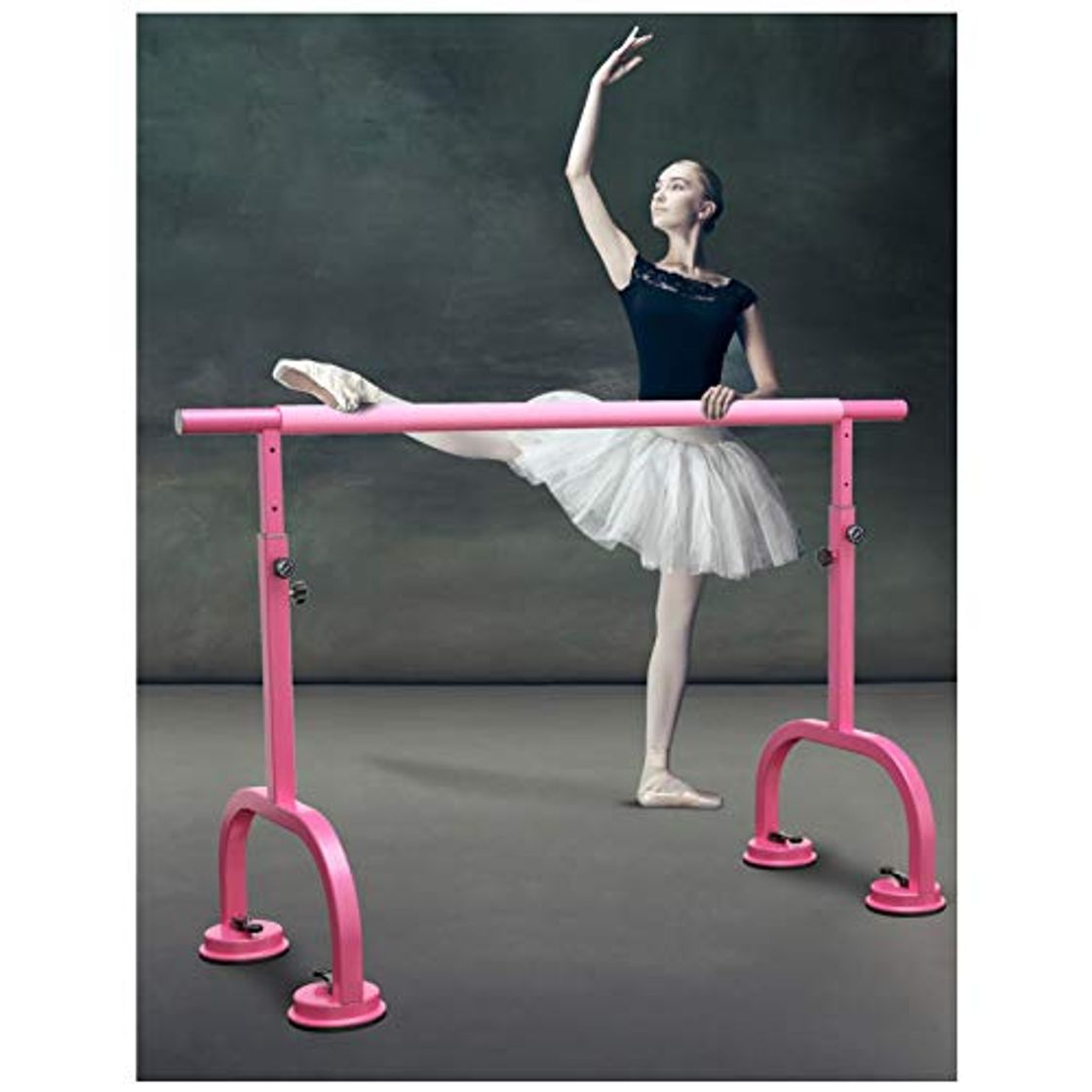 Product Barra Ballet Ajustable 2m, Barra Baile Soportes Portátiles para Casa Móvil Barra