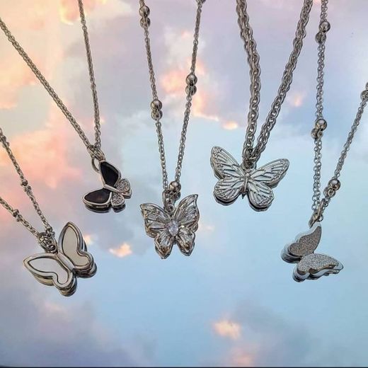 butterfly necklace 🦋