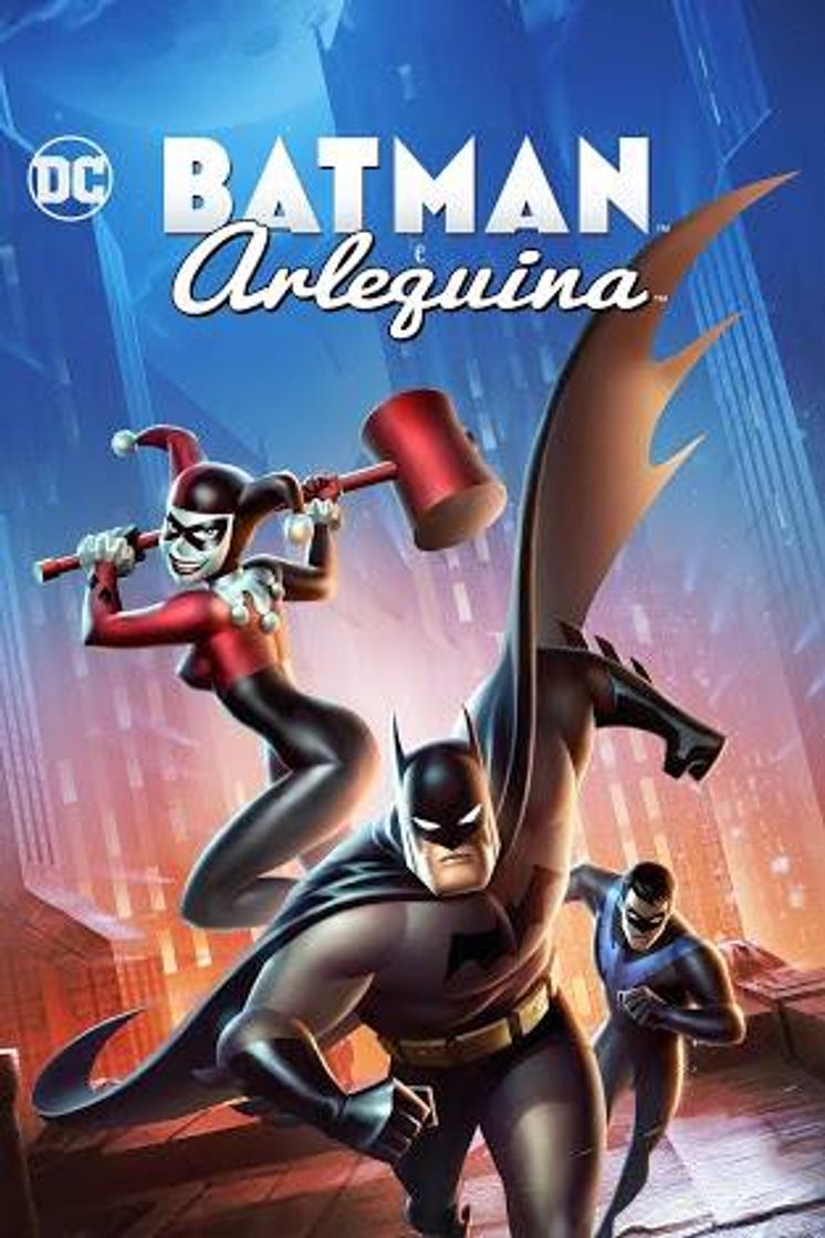 Batman e arlequina: pancadas e risadas 