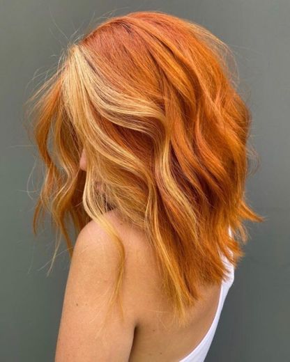 Hair color and style 
