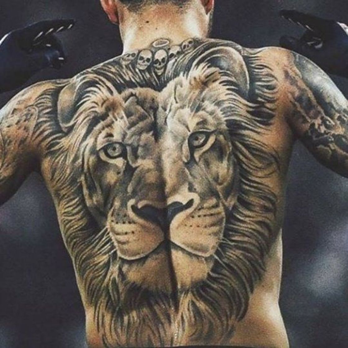 Fashion Tattoo Leão 🦁