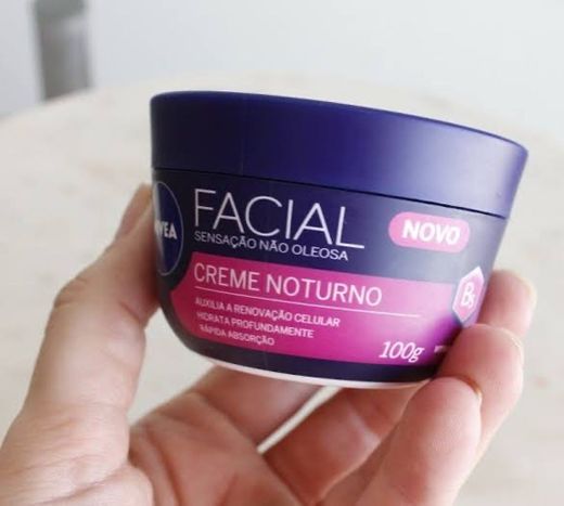 Creme facial noturno nivea