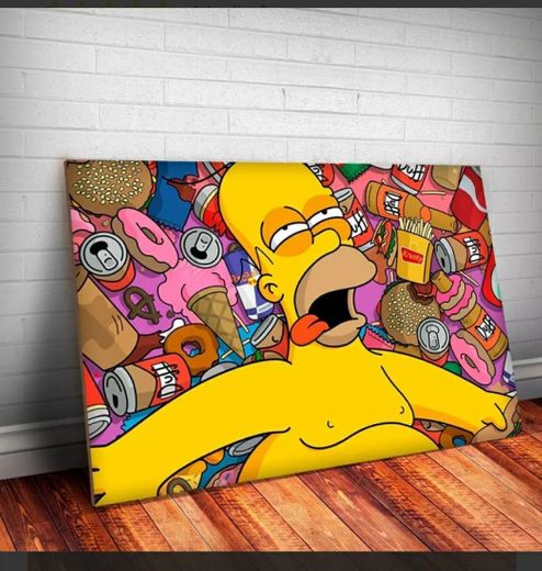 Placa Decorativa The Simpsons 7
