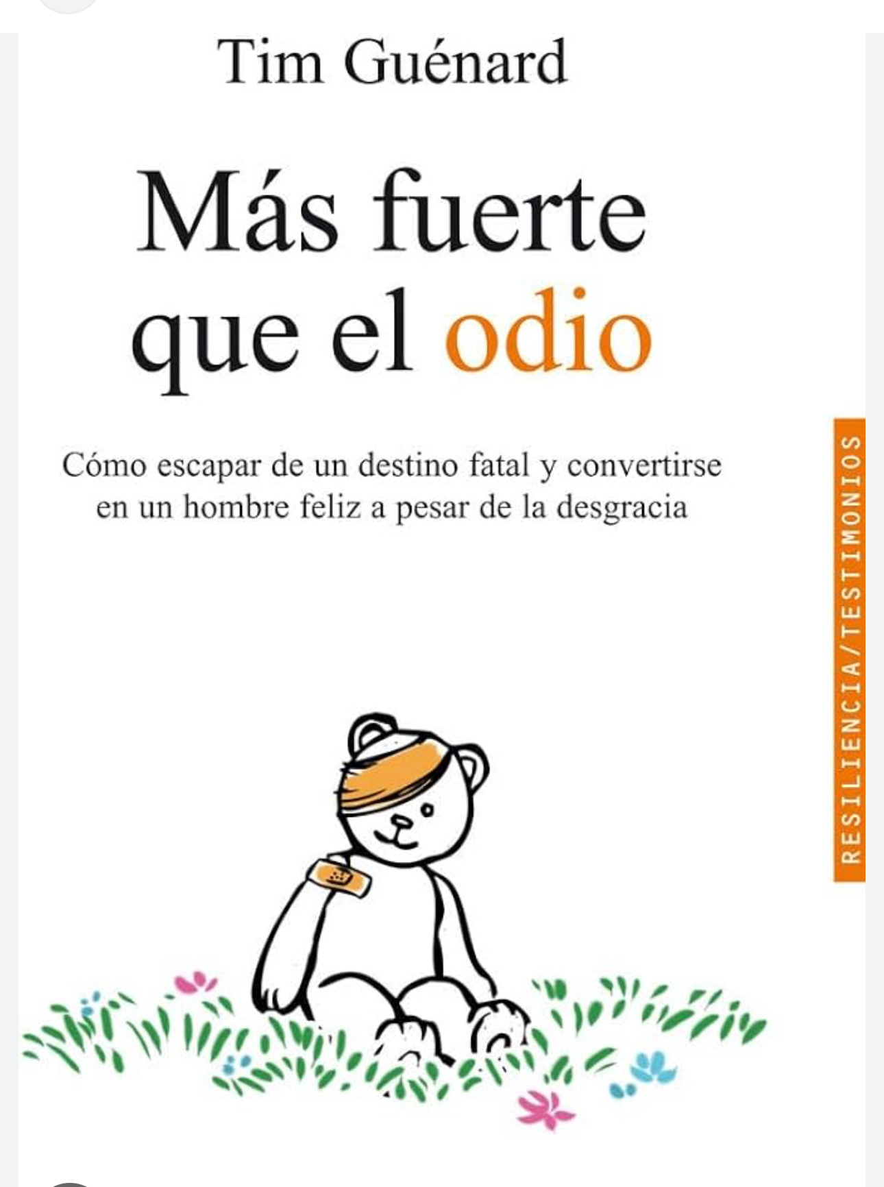 Libro Más fuerte que el odio