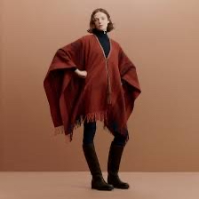 Moda Poncho Hermés