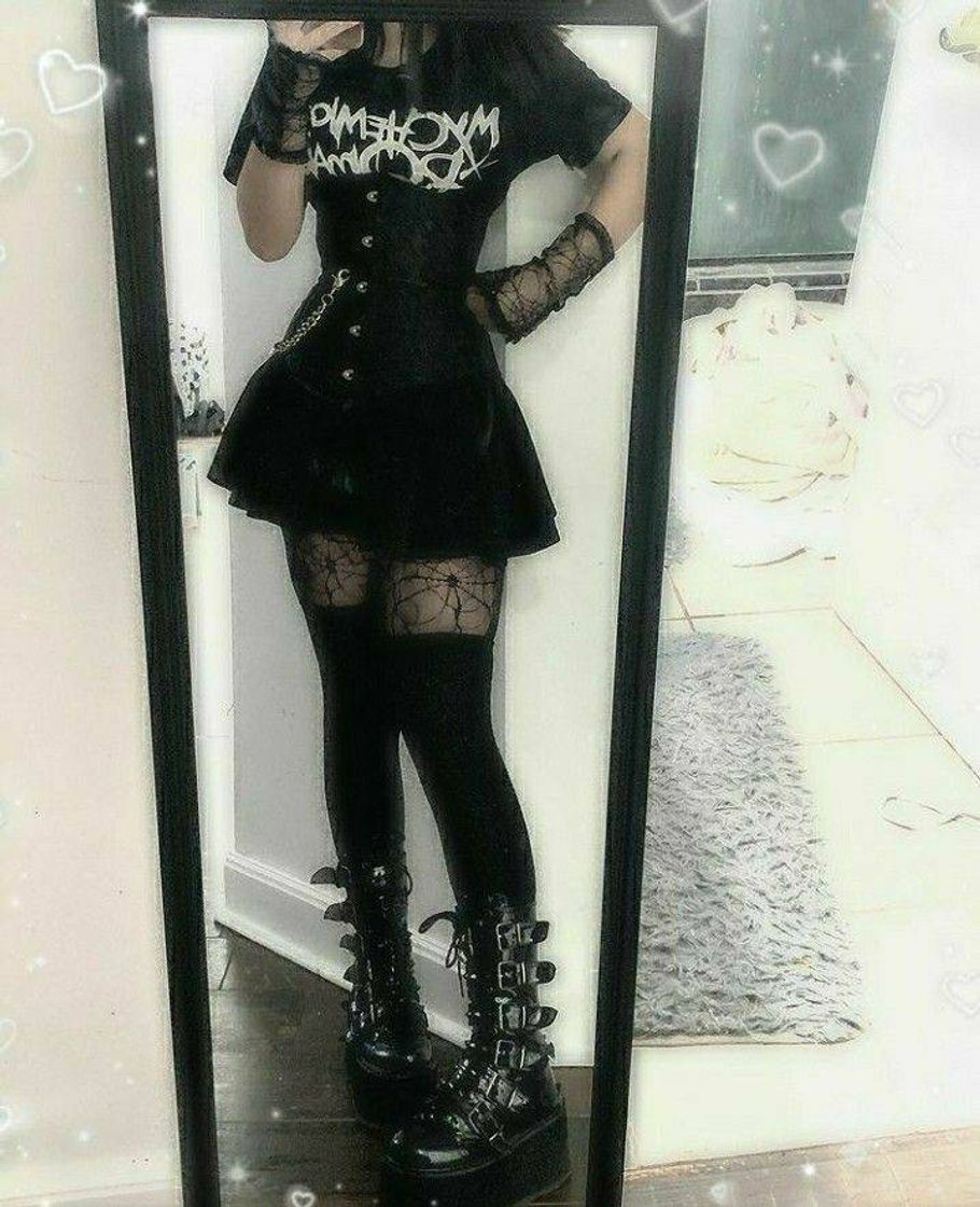 Social Outfit Gothic Aesthetic🦋🚬