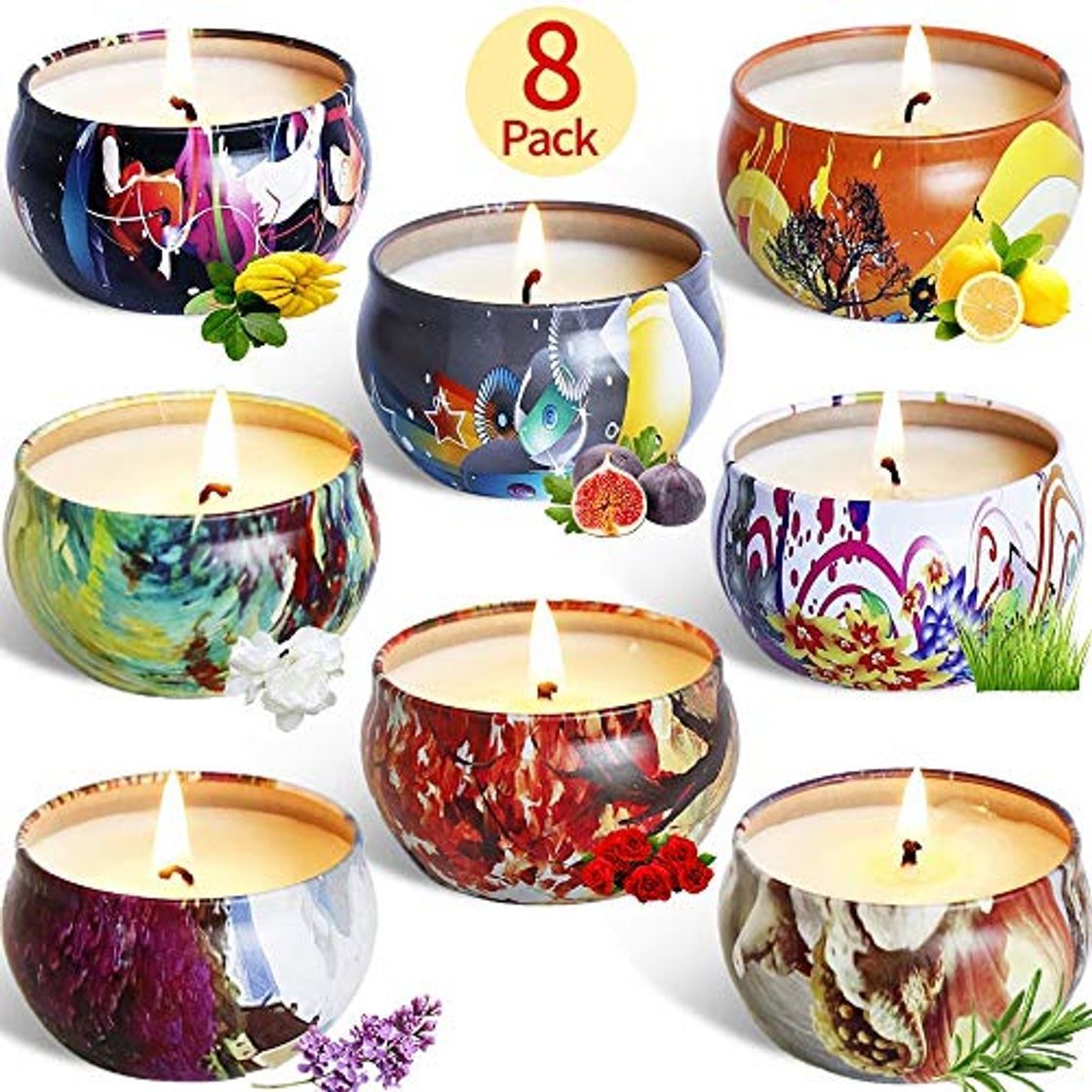 Product McNory 8 Pack Regalo de Velas Perfumadas