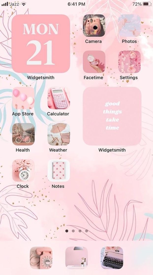 𝙷𝚘𝚖𝚎 𝚂𝚌𝚛𝚎𝚎𝚗 𝙸𝙾𝚂 14 💗