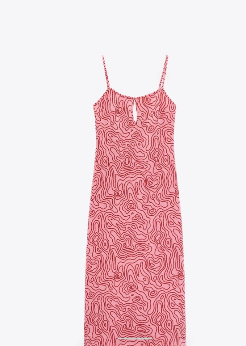 Moda Vestido Midi Jacquard