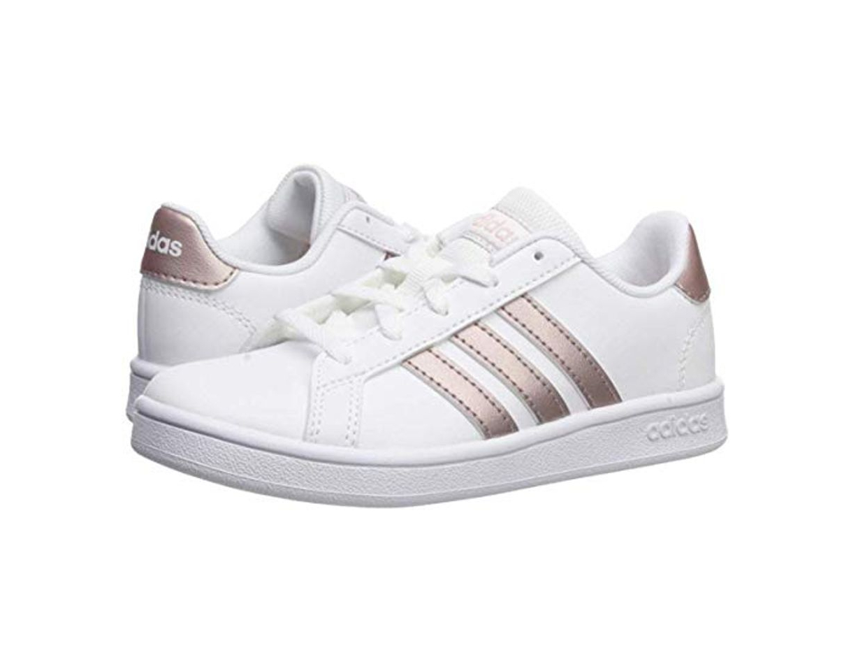 Fashion adidas Grand Court K, Zapatillas de Tenis, Multicolor Ftwwht Coppmt Glopnk 000,