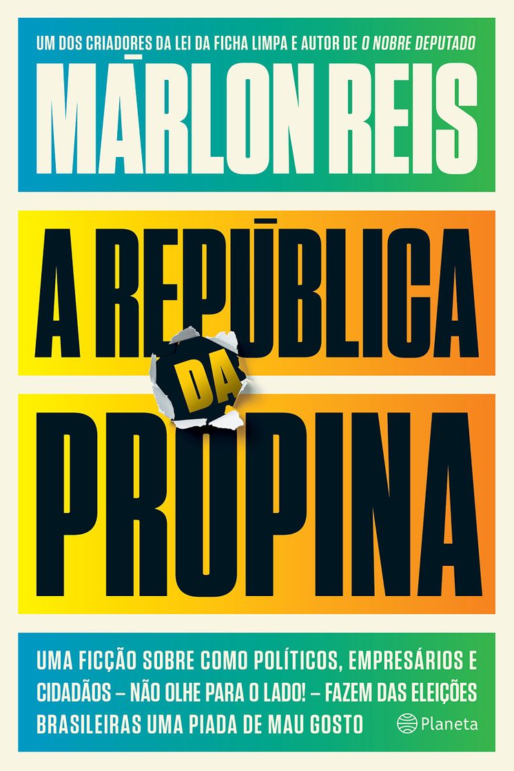 Book Brasil a República da propina. Livro do jurista Marlon Reis.