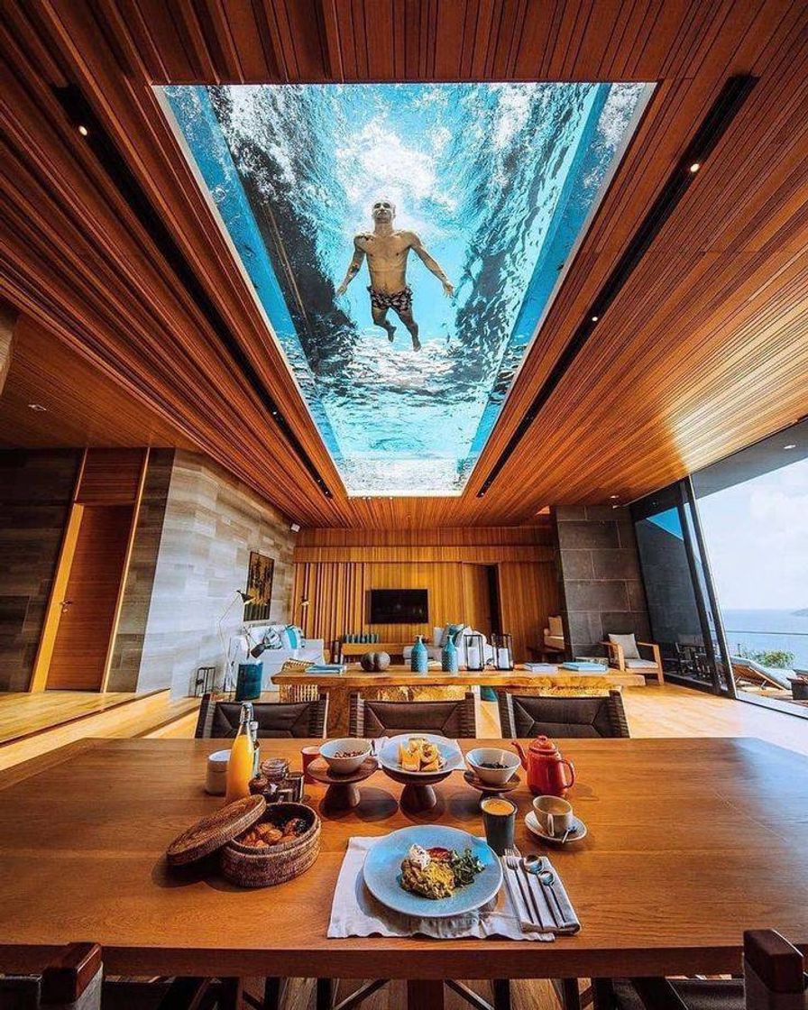 Social Piscina de teto ✨✨