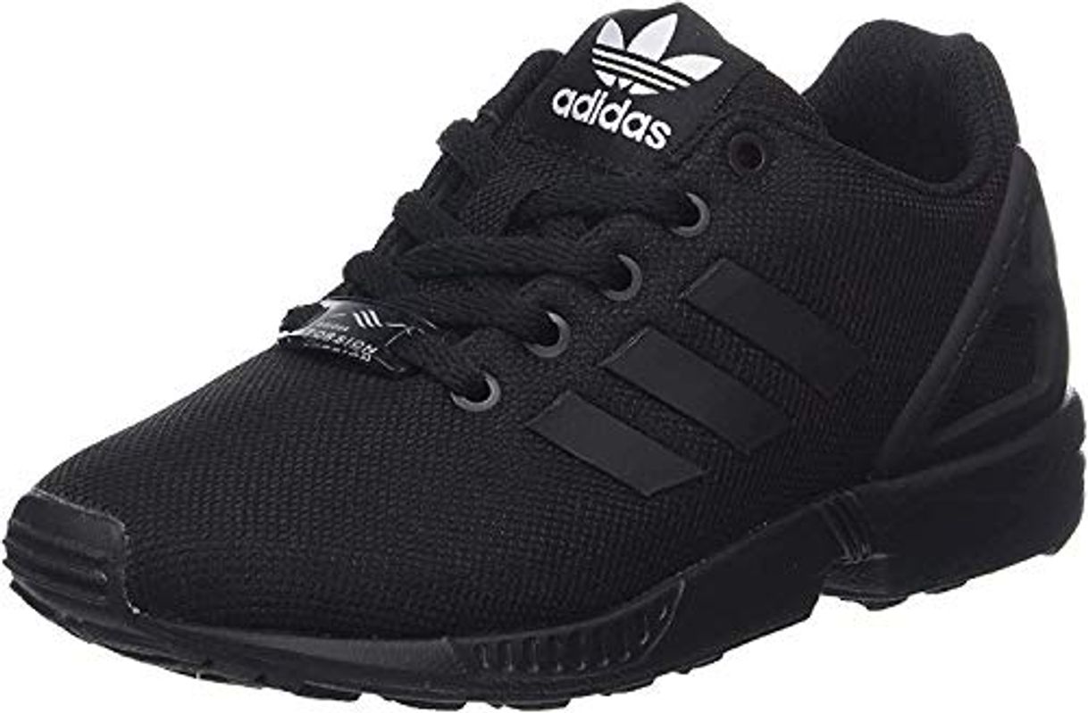 Social adidas ZX Flux J, Zapatillas Unisex Adulto, Negro