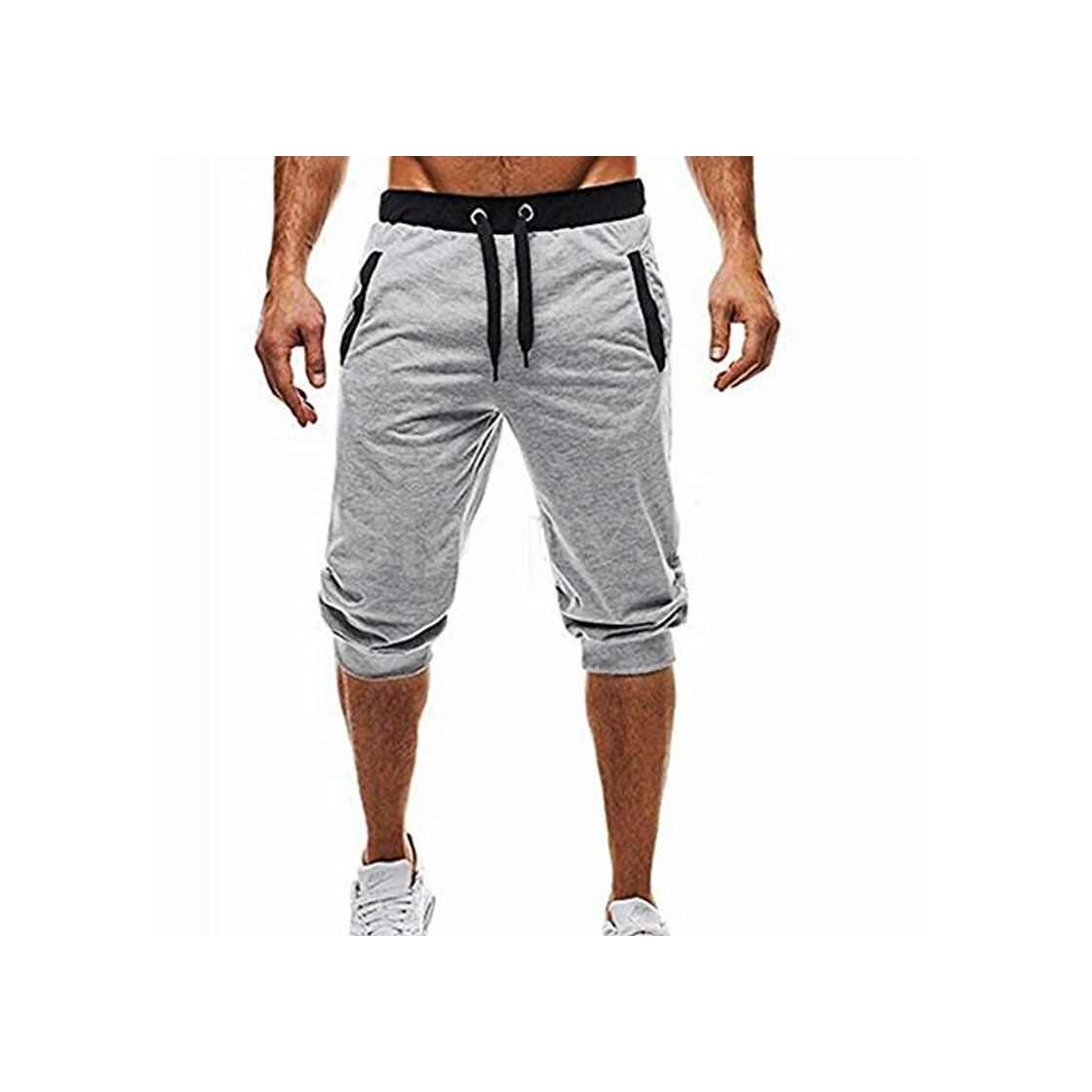 Social Overdose Pantalones Cortos Hombre Deportivos Jogging Elástico Culturismo Bermuda Pantalones de Chándal Pantalones Cortos Hombre Gimnasio Playa Pantalones Elasticos