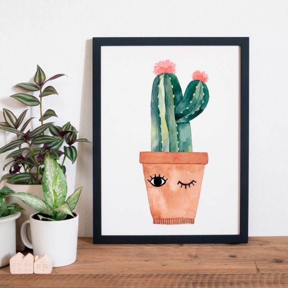 Fashion Quadro Cacto 🌵 