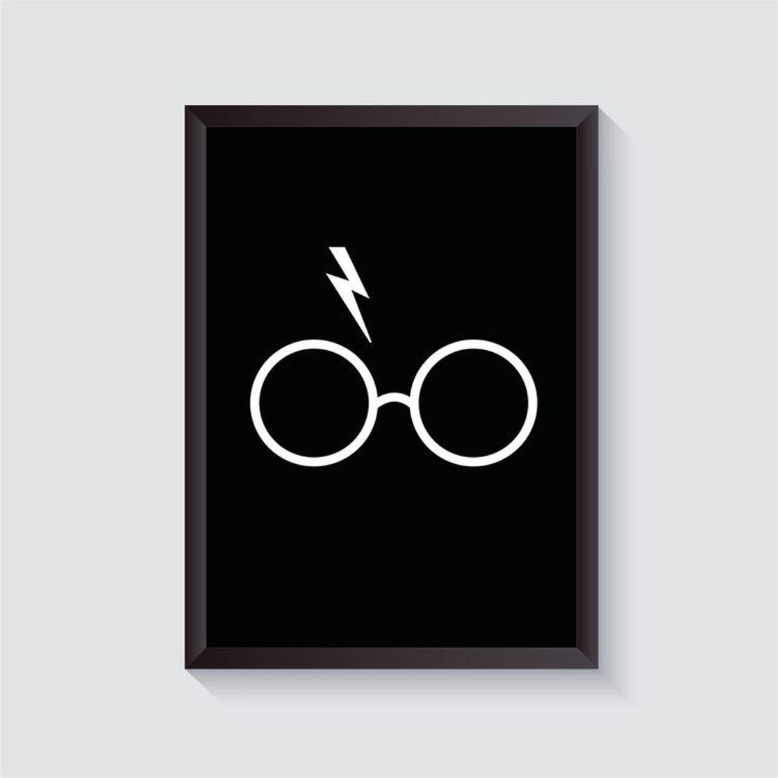 Moda Quadro Harry Potter 💛