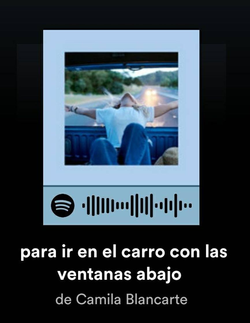 Music La que pongo cuando voy en el auto