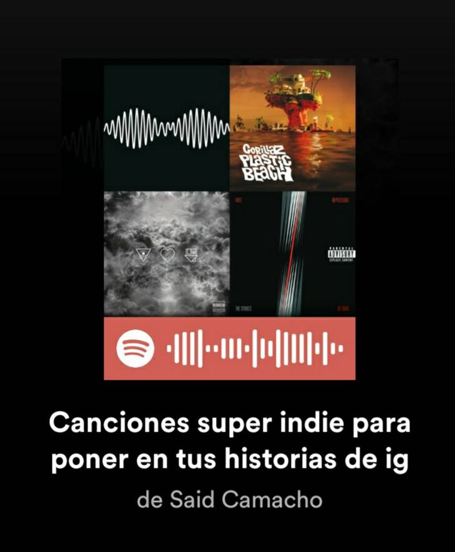 Music Más indie en tus historias 