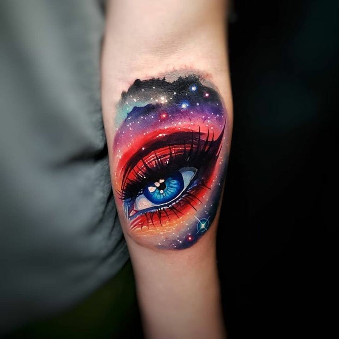 Social Tattoo colorida🌈💫