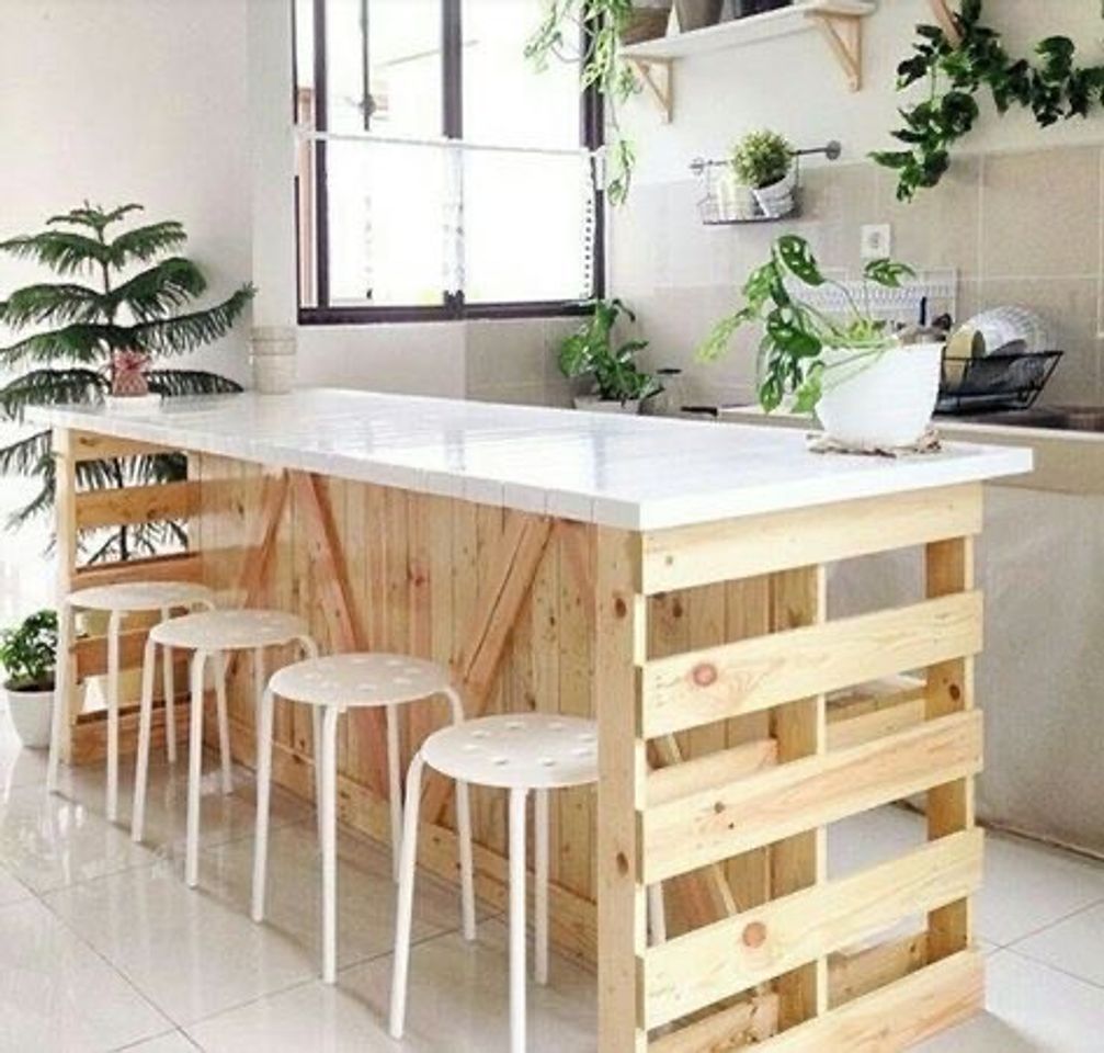 Social Bancada de Pallet 