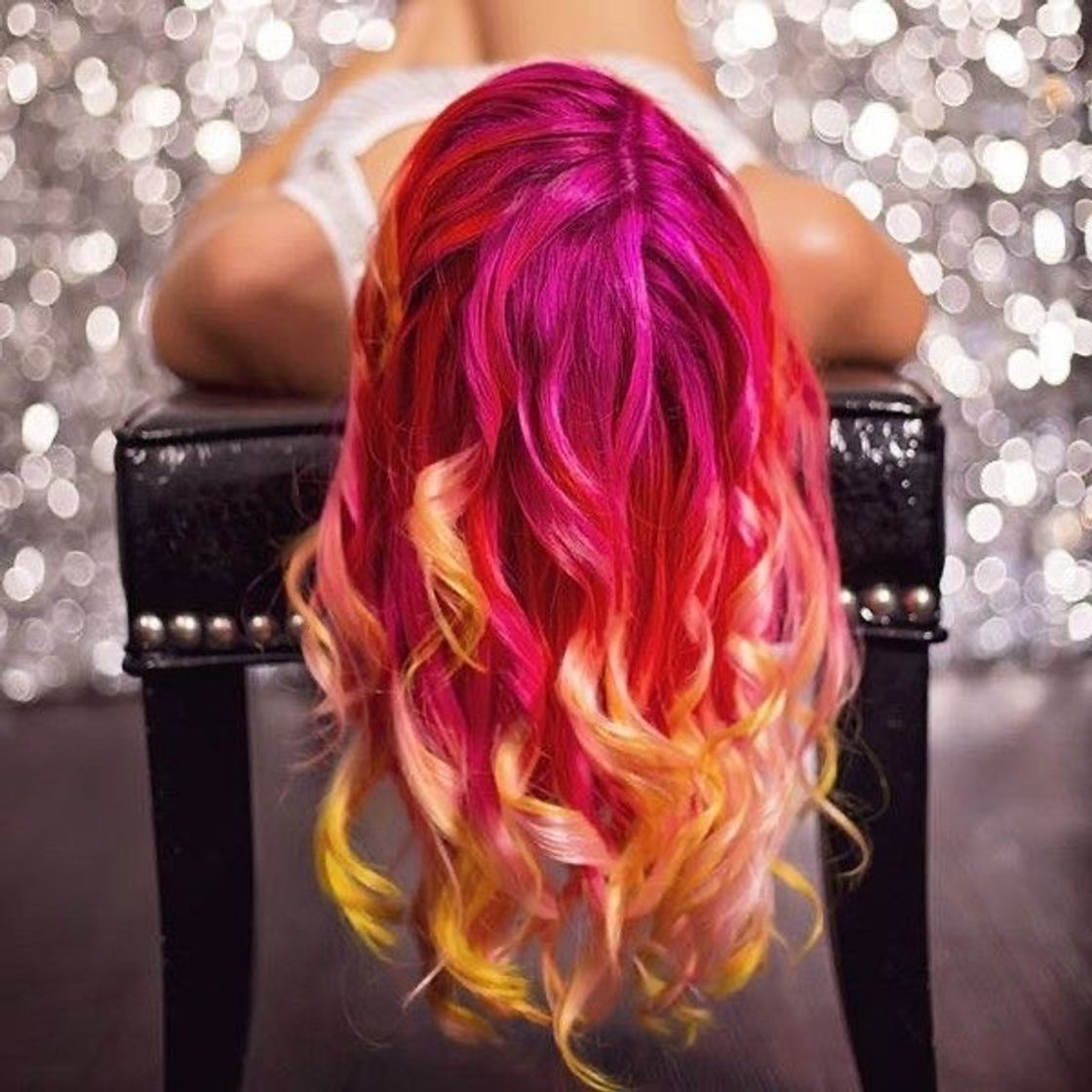 Moda Cabelo ty dye 🌈