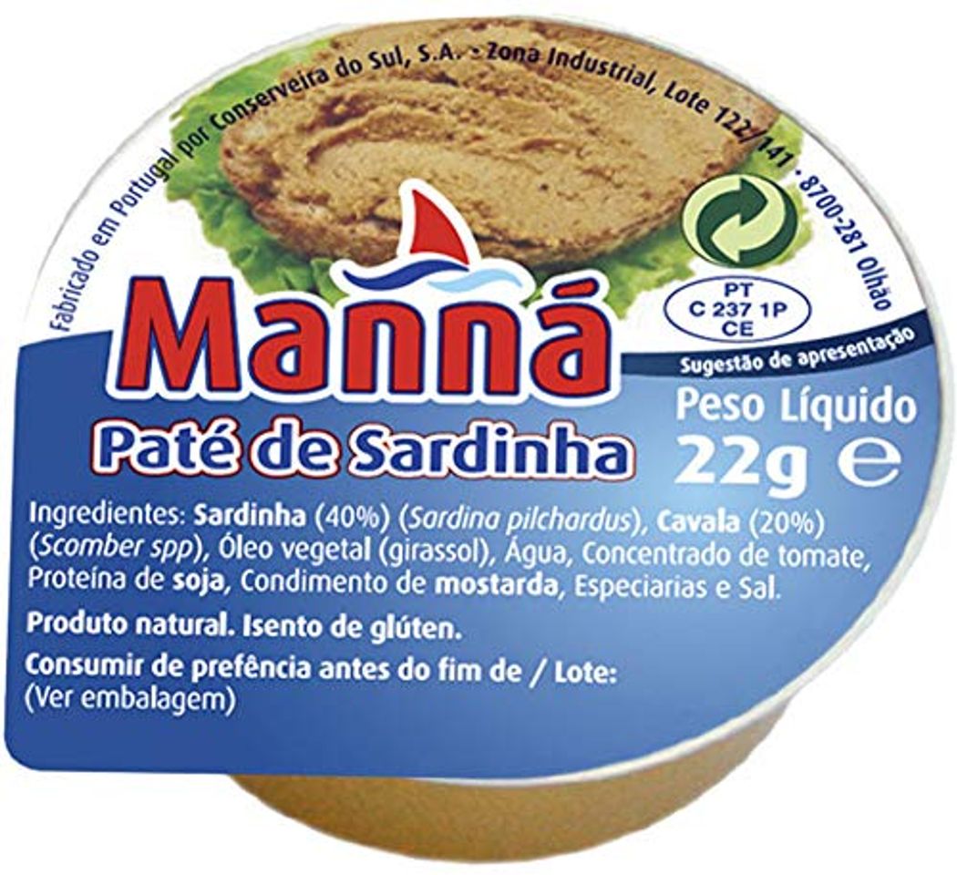 Social Manna - Paté de Sardina
