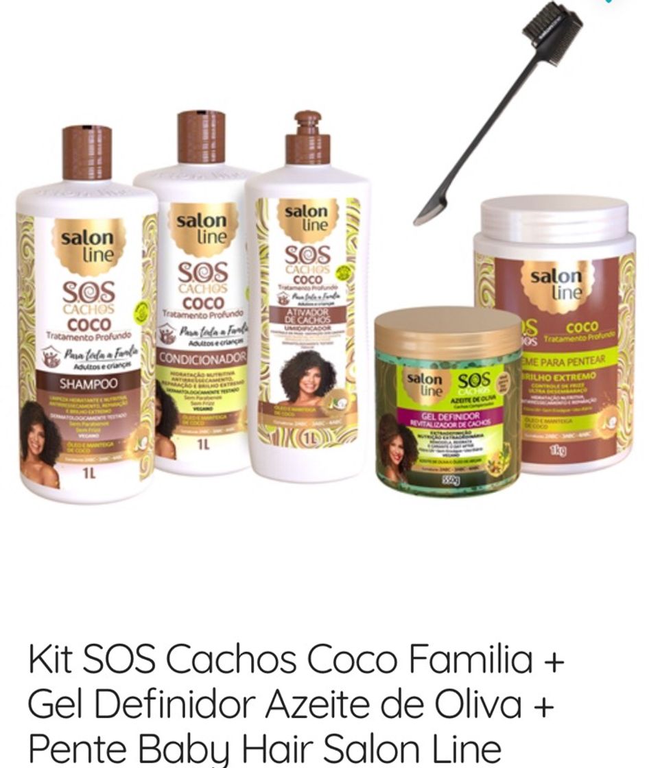 Moda Kit SÓS Cachos Coco Família