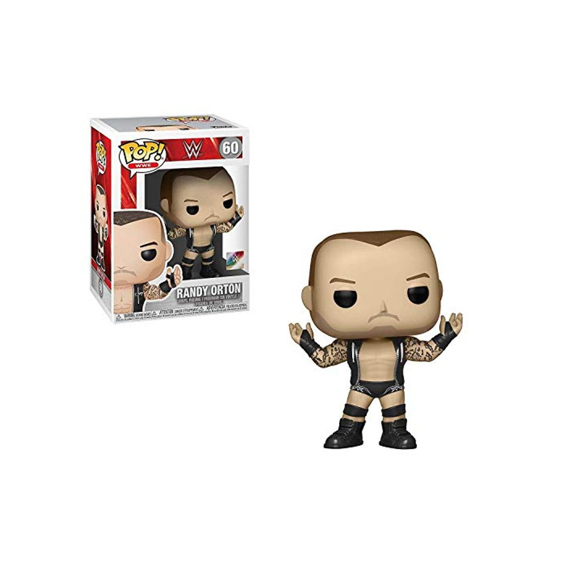 Social Funko- Pop Vinilo: WWE: Randy Orton Figura Coleccionable, Multicolor, Talla única