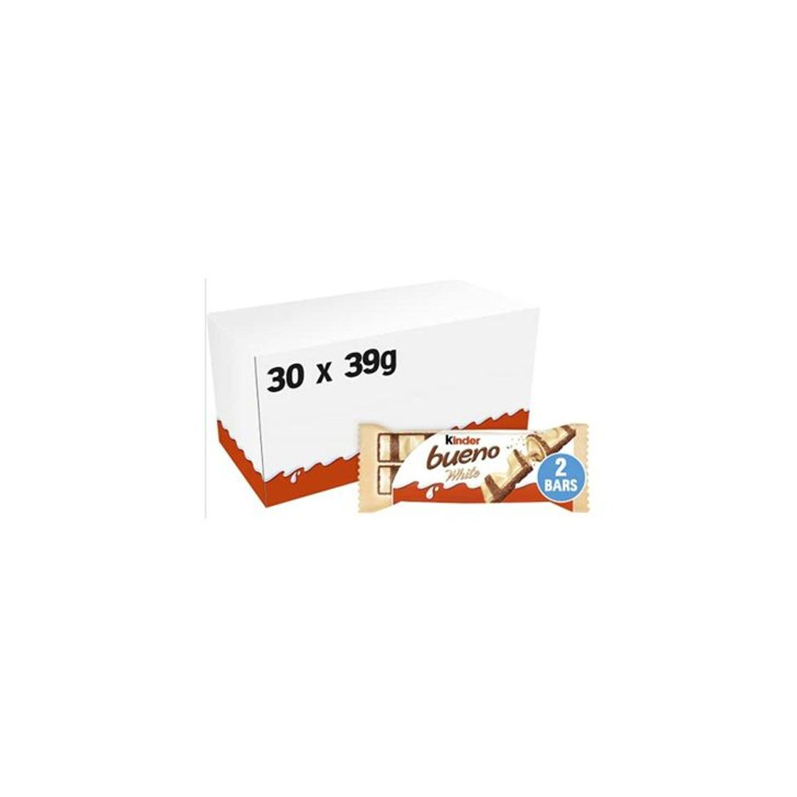 Social Kinder Bueno - White