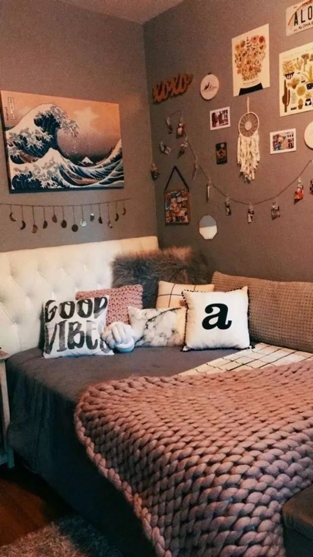 Moda decoração de quarto tumblr!