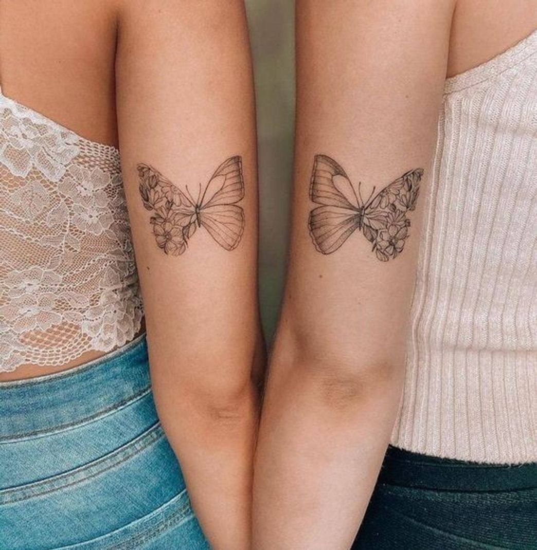 Moda tatuagens para melhores amigas