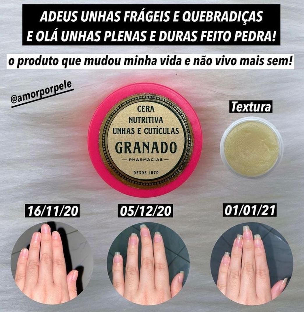 Moda Unhas fortes 