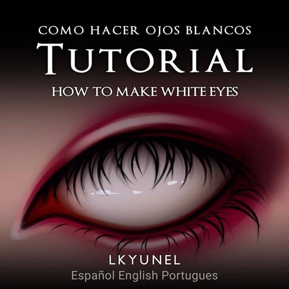 Social Tutorial olhos nebulosos