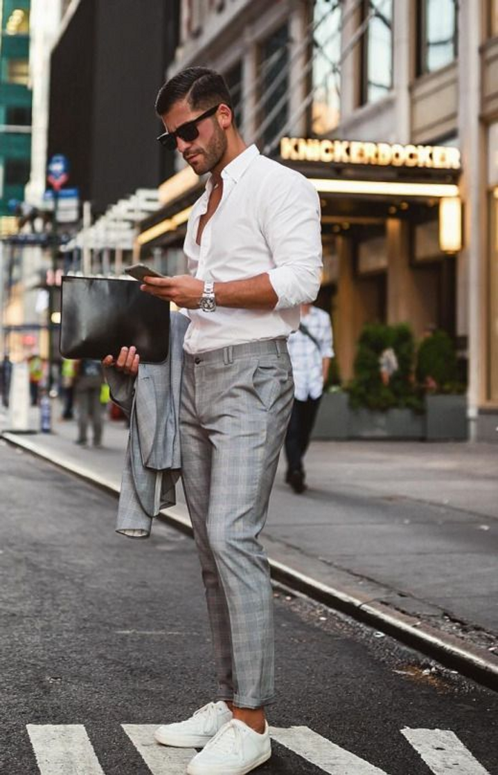 Fashion Calça e camisa básica é maravilhoso SIM