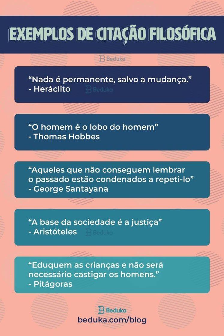 Moda Citações filosóficas