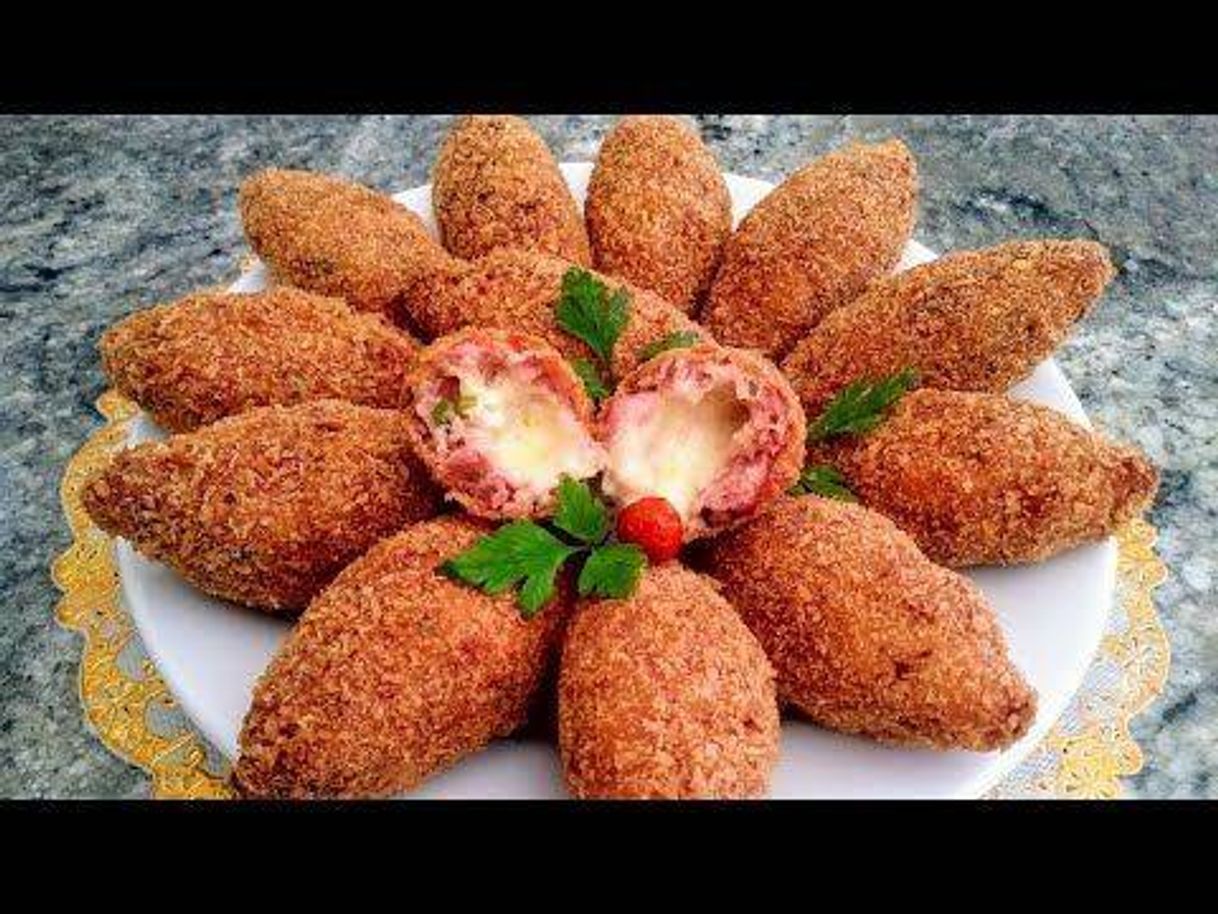 Moda Bolinho de linguiça toscana✨✨✨✨