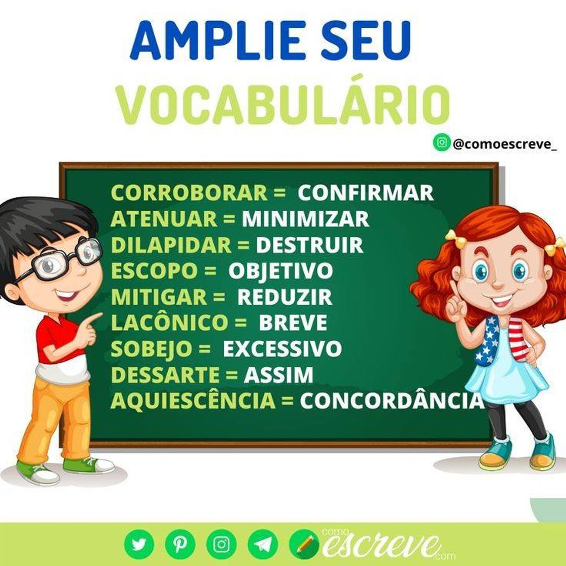 Fashion Amplie seu vocabulário🔥