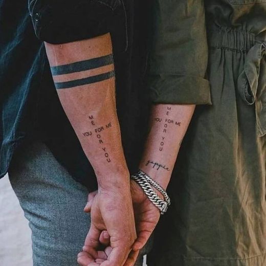 Tatuagem para casal