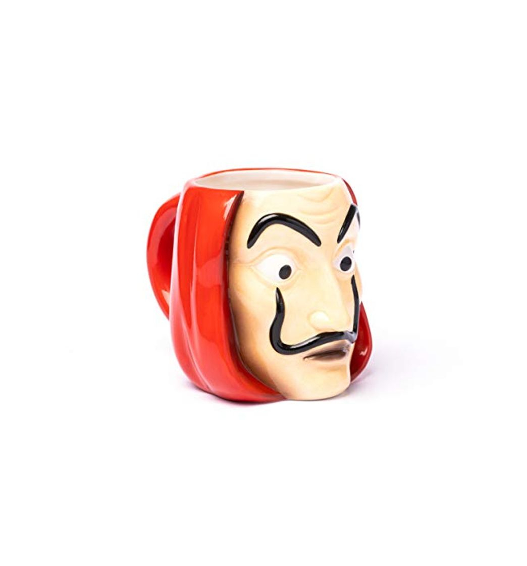 Products Grupo Erik TAZ3D001 Taza de Desayuno Máscara La Casa de Papel