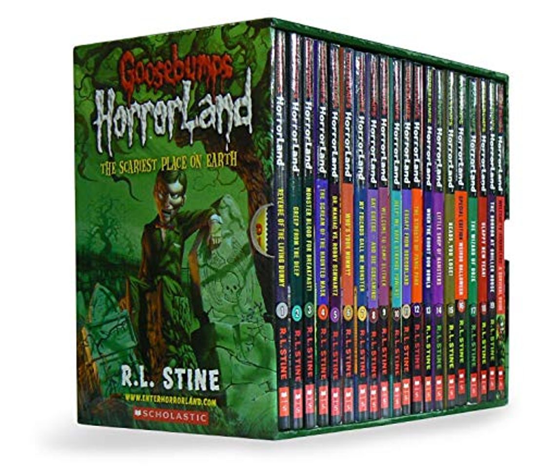 Libro Goosebumps Horrorland Series Collection R L Stine 18 Books Box Set