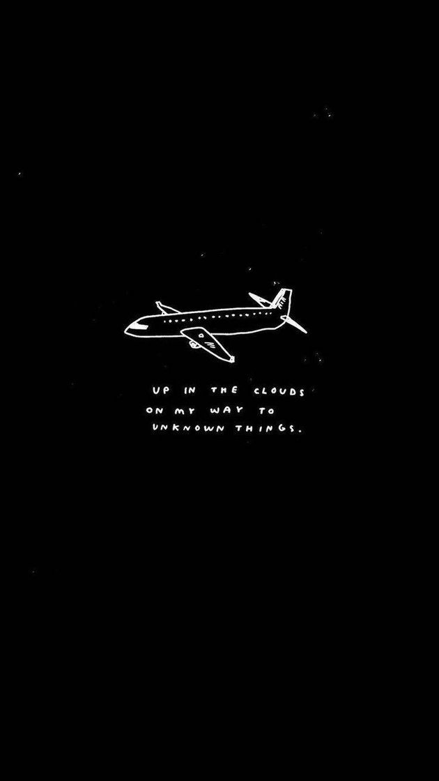 Social wallpaper airplane
