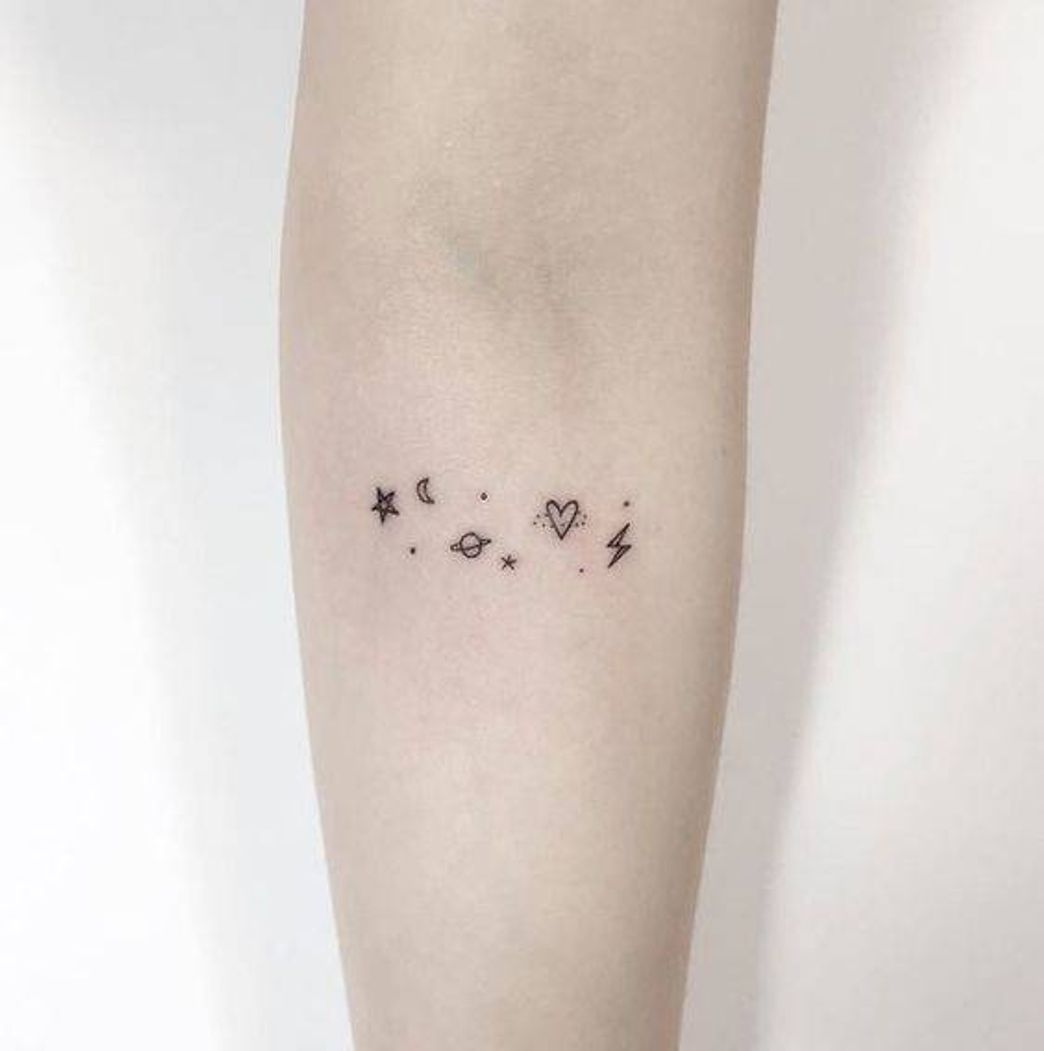 Social + mini tattoo