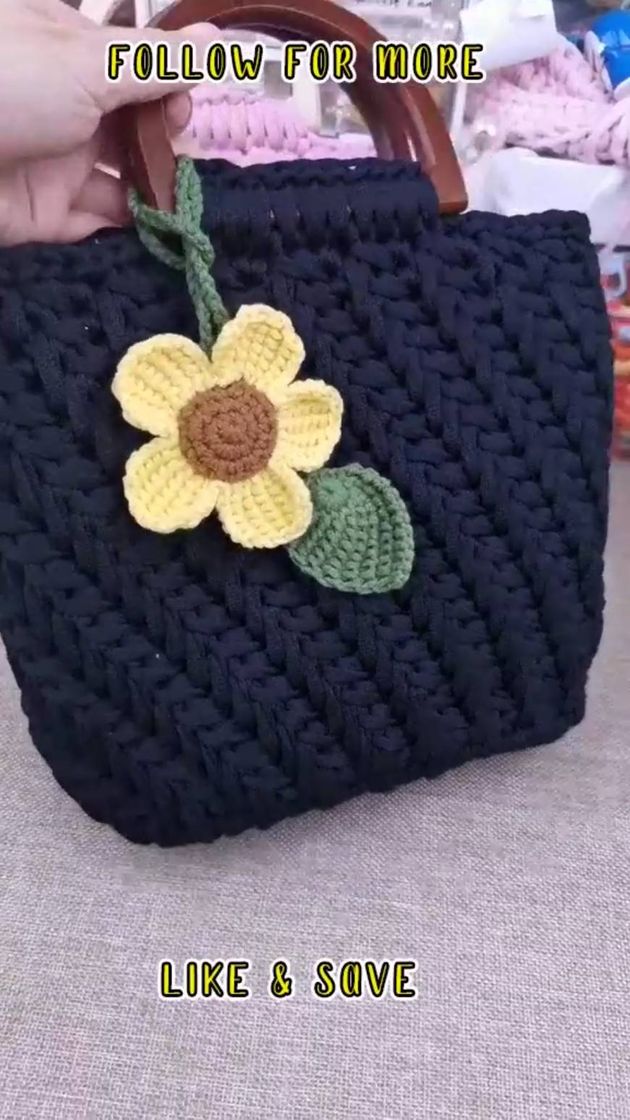 Fashion Bolsa de crochê!❤