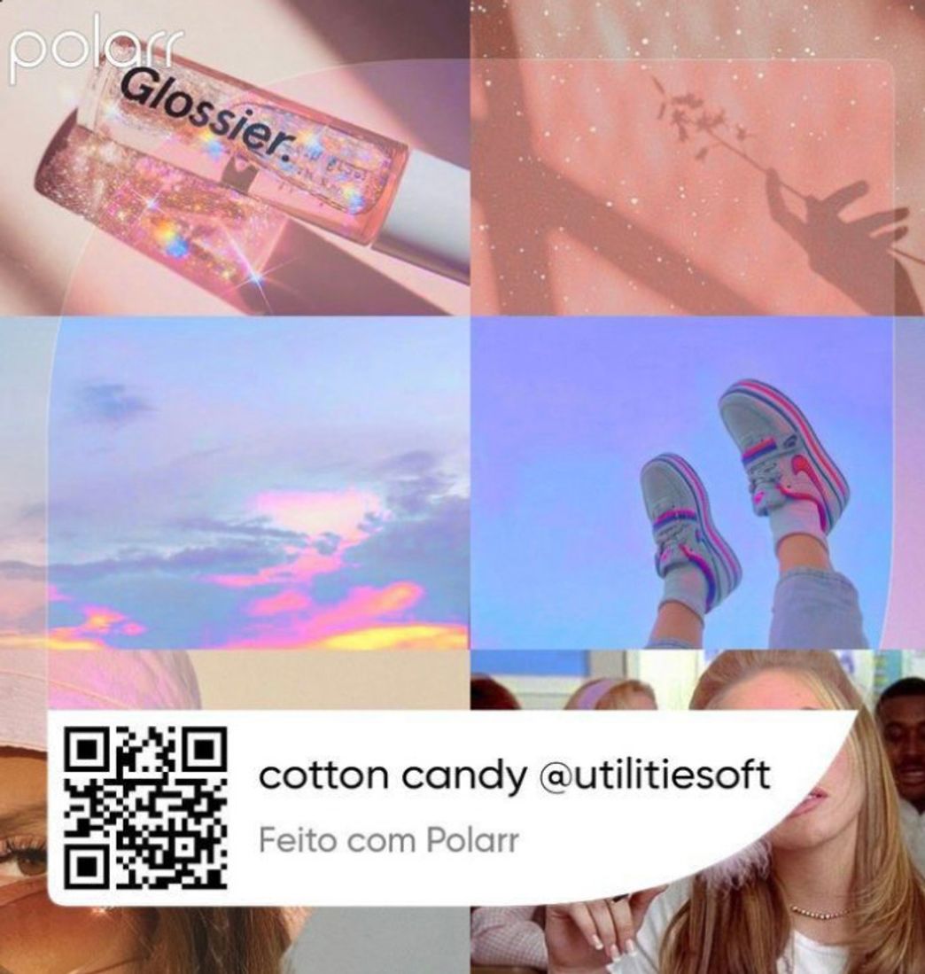 Fashion QR code polarr